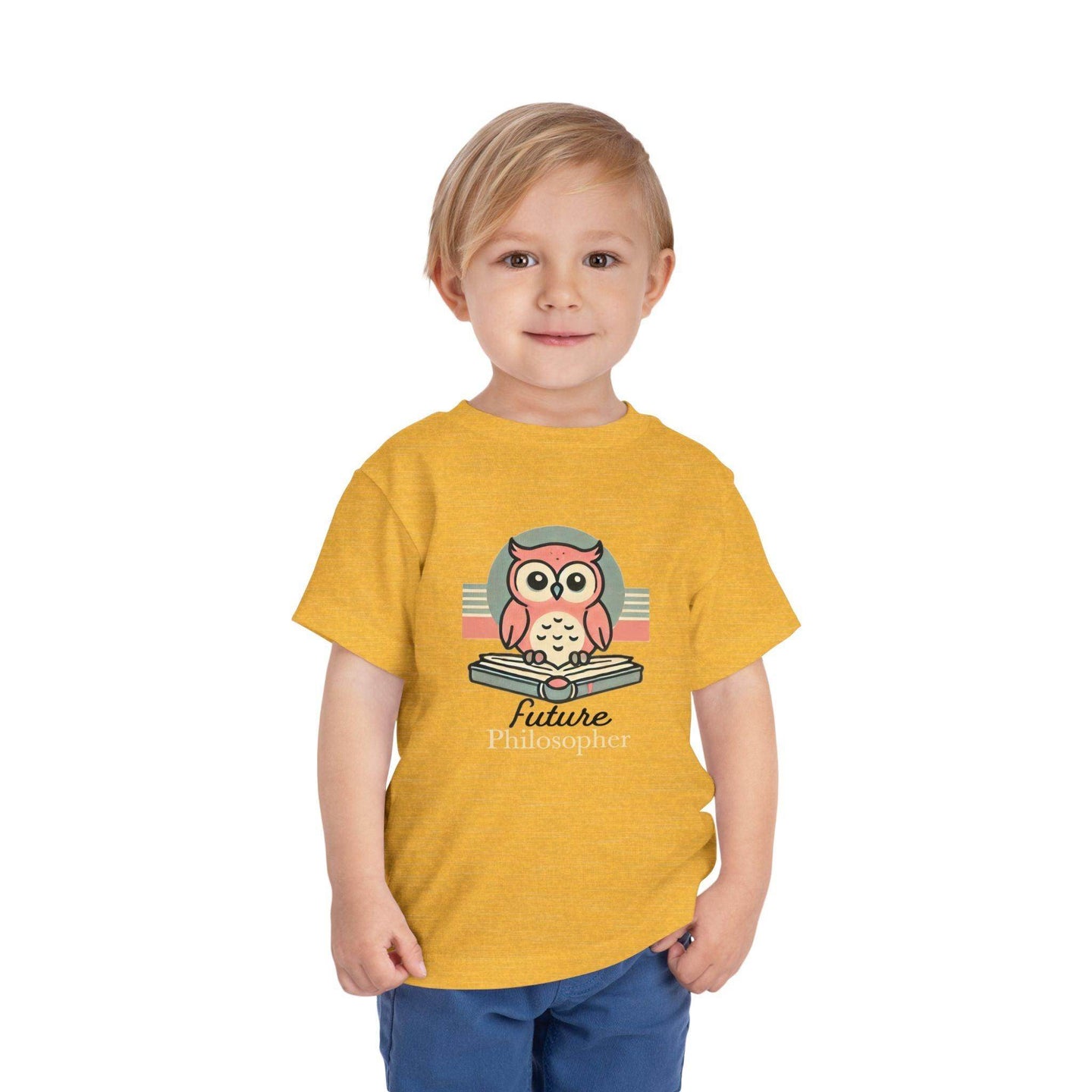 Future Philosopher Owl - Toddler Short Sleeve - Brightsee
