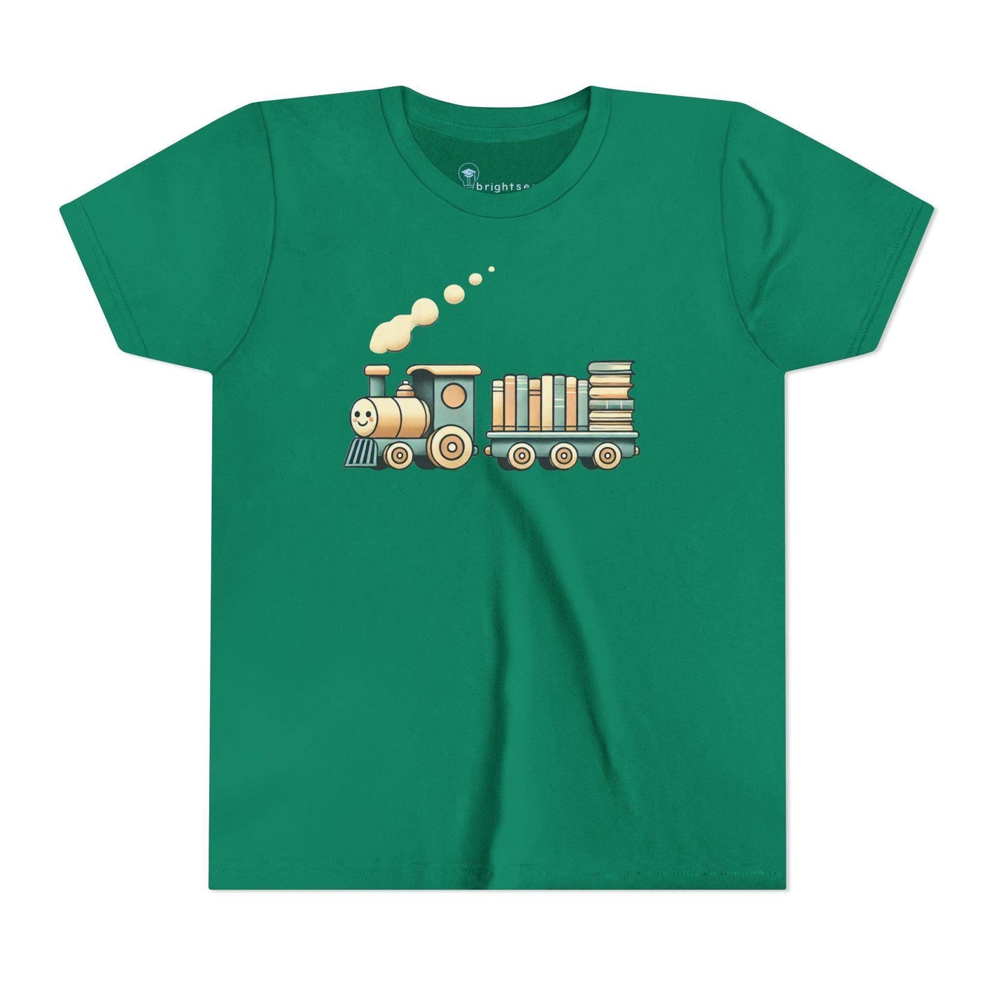 Train Book Delivery - Youth Short Sleeve - Brightsee