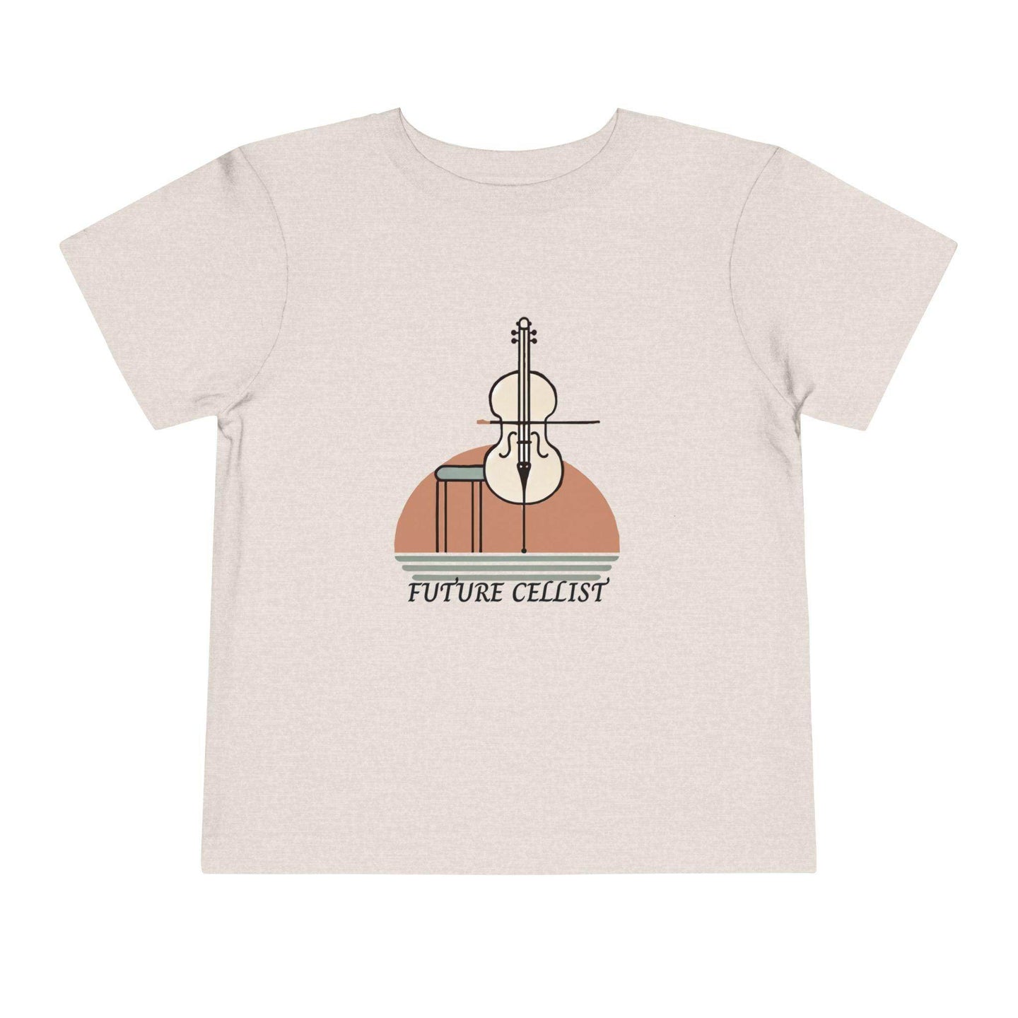 Future Cellist - Toddler Short Sleeve - Brightsee