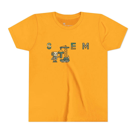 STEM Builder Crane - Youth Short Sleeve - Brightsee