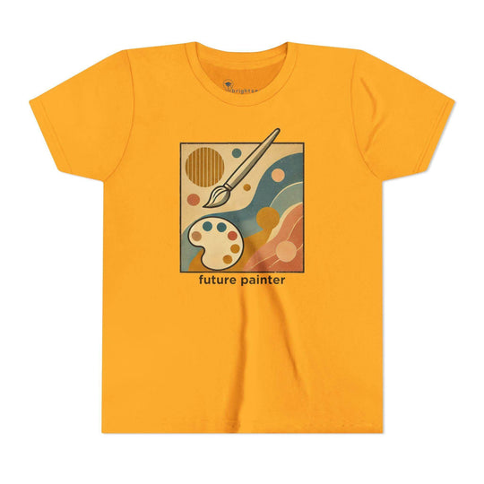 Future Artist Brushstrokes - Youth Short Sleeve Tee - Brightsee