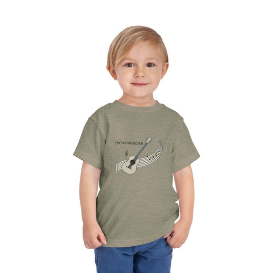 Future Musician Guitar - Toddler Short Sleeve - Brightsee
