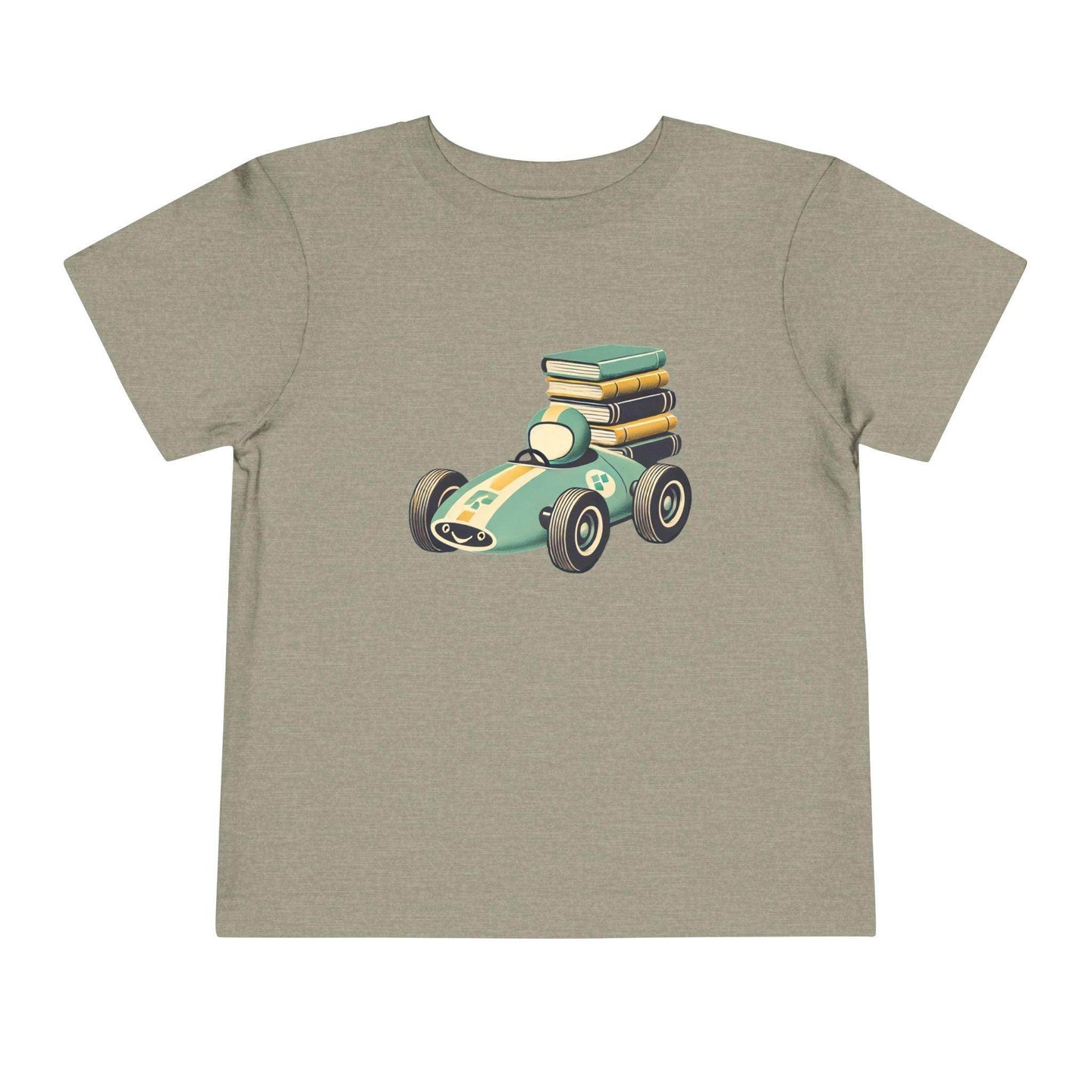 Book Delivery Race Car - Toddler Short Sleeve - Brightsee