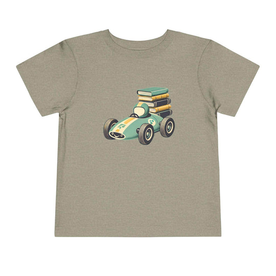 Book Delivery Race Car - Toddler Short Sleeve - Brightsee