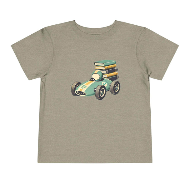 Book Delivery Race Car - Toddler Short Sleeve - Brightsee