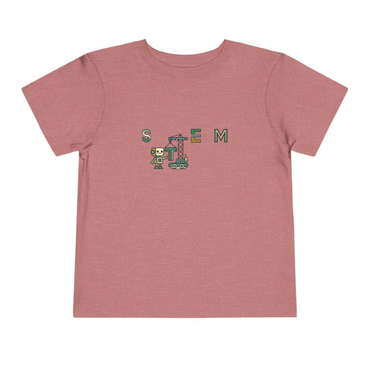 STEM Builder Crane - Toddler Short Sleeve - Brightsee