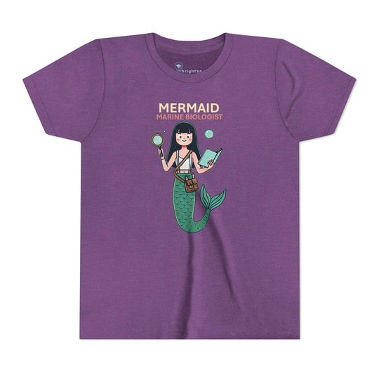 Mermaid Marine Biologist - Youth Short Sleeve - Brightsee
