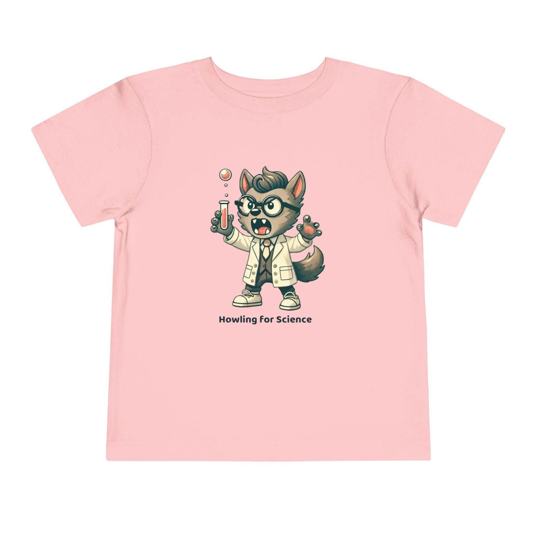 Howling for Science - Toddler Short Sleeve - Brightsee