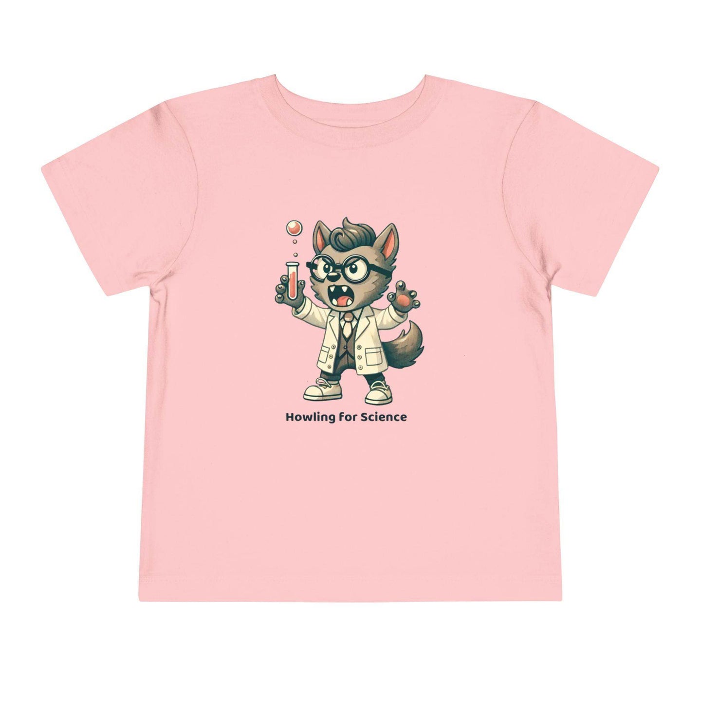 Howling for Science - Toddler Short Sleeve - Brightsee