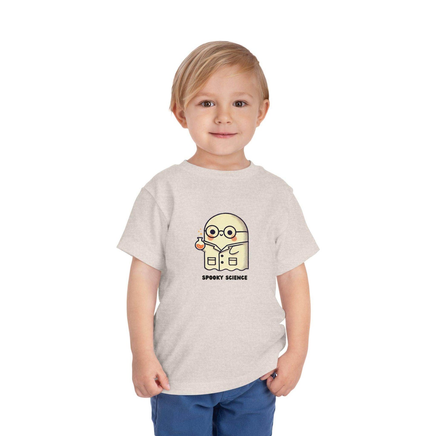 Spooky Science Ghost - Toddler Short Sleeve - Brightsee