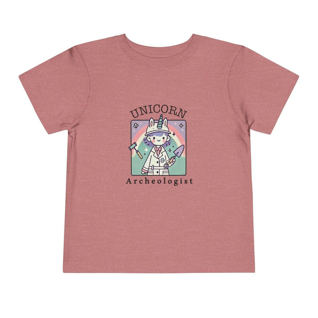 Unicorn Archeologist - Toddler Short Sleeve - Brightsee