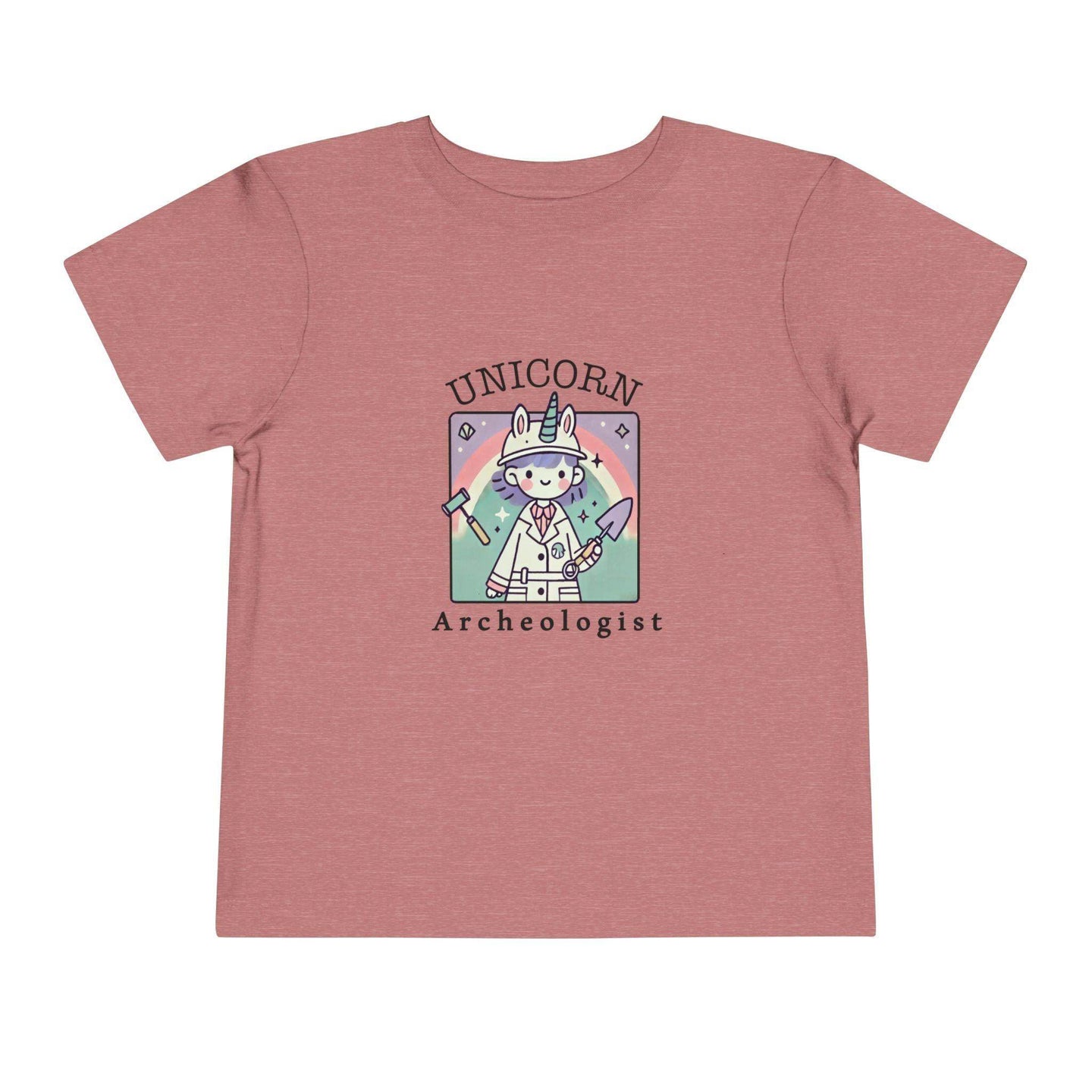 Unicorn Archeologist - Toddler Short Sleeve - Brightsee