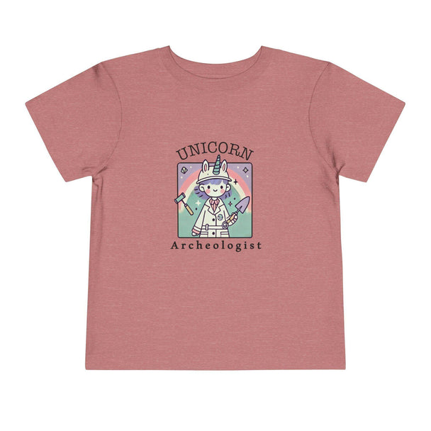 Unicorn Archeologist - Toddler Short Sleeve - Brightsee
