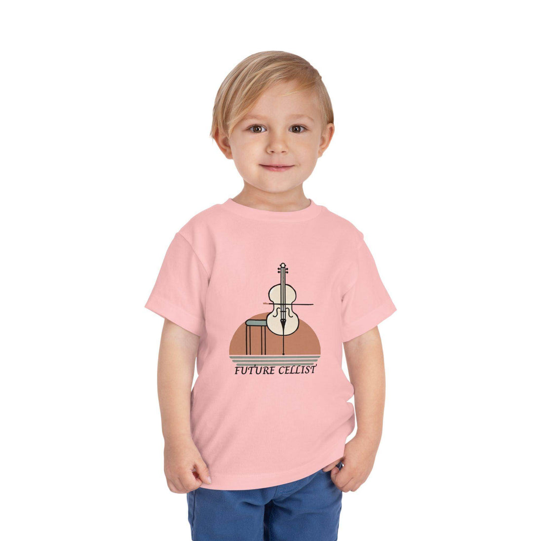 Future Cellist - Toddler Short Sleeve - Brightsee