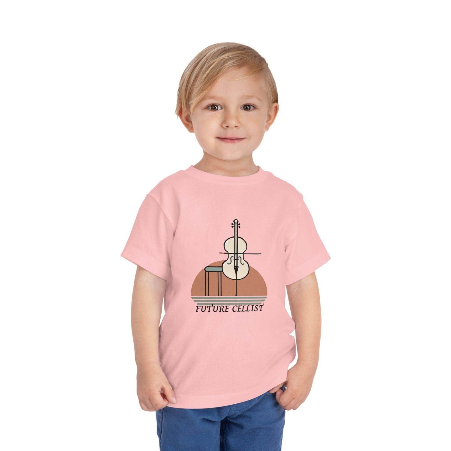 Future Cellist - Toddler Short Sleeve - Brightsee