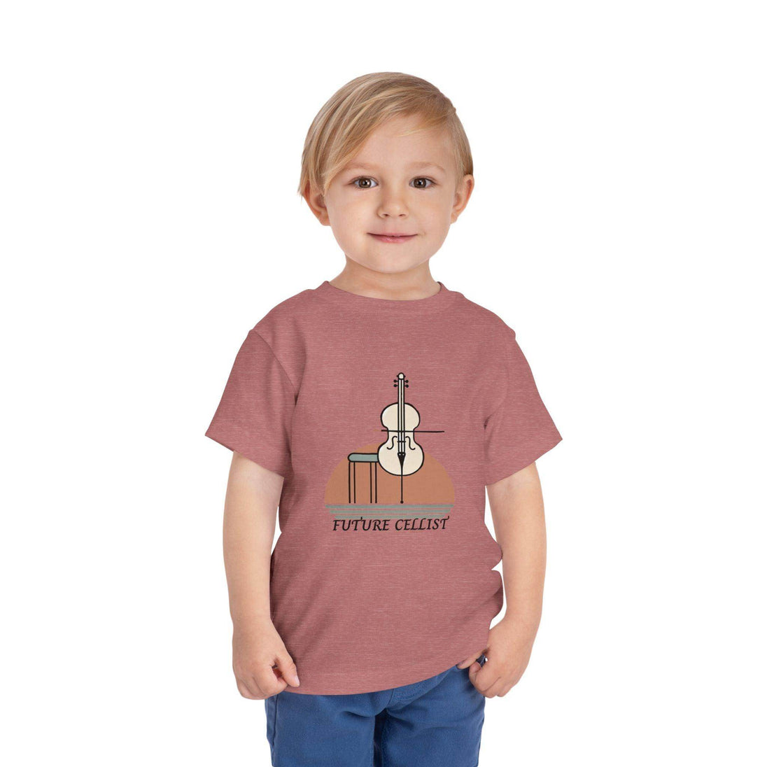 Future Cellist - Toddler Short Sleeve - Brightsee