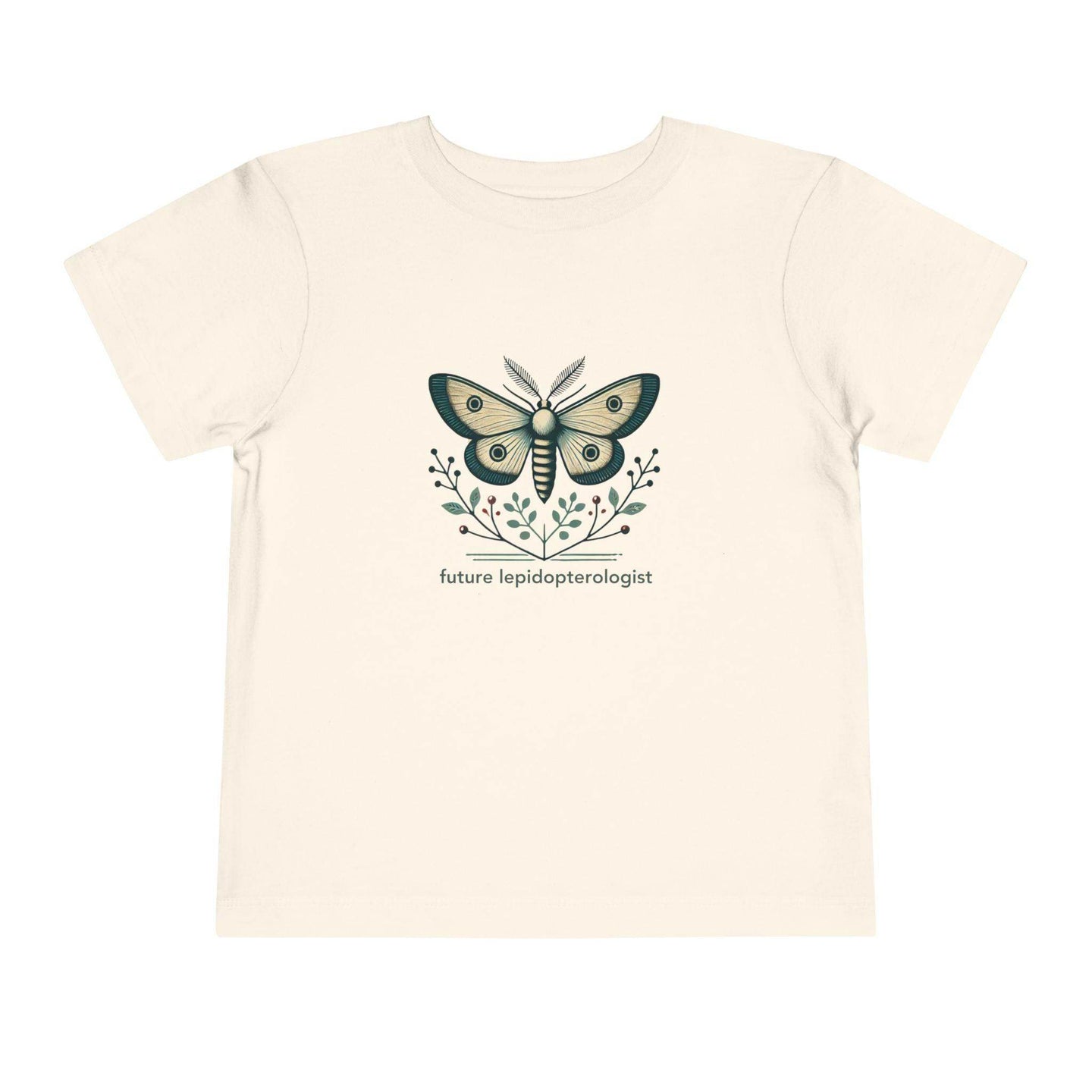 Future Lepidopterologist Moth - Toddler Short Sleeve - Brightsee