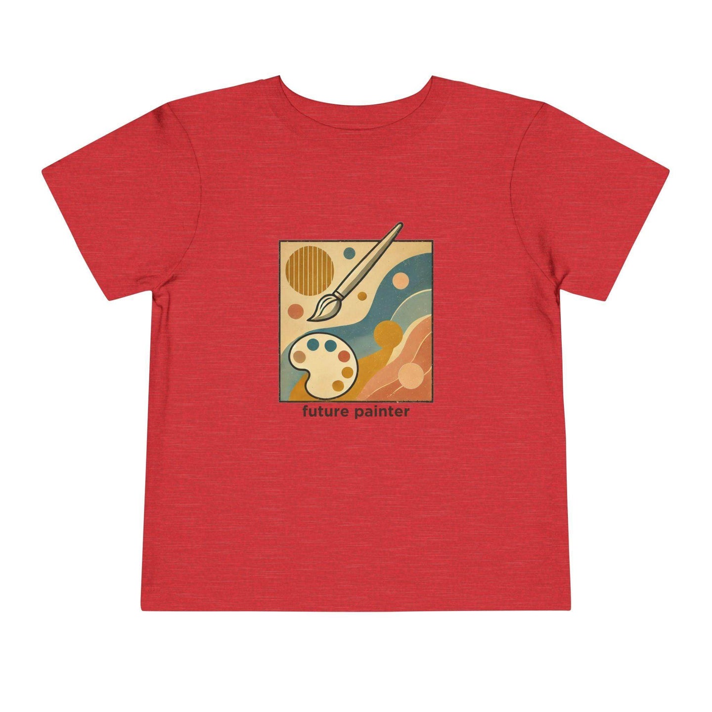 Future Artist Brushstrokes - Toddler Short Sleeve - Brightsee