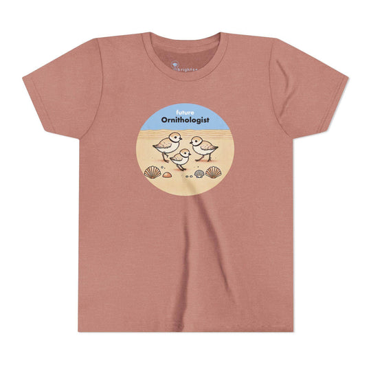 Future Ornithologist Plover - Youth Short Sleeve - Brightsee