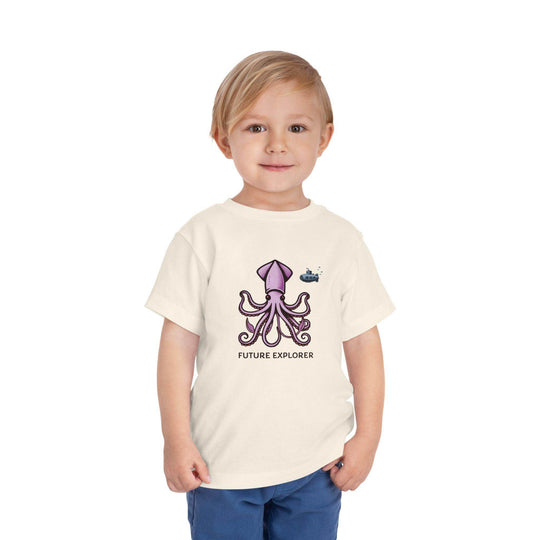 Future Explorer Squid - Toddler Short Sleeve - Brightsee