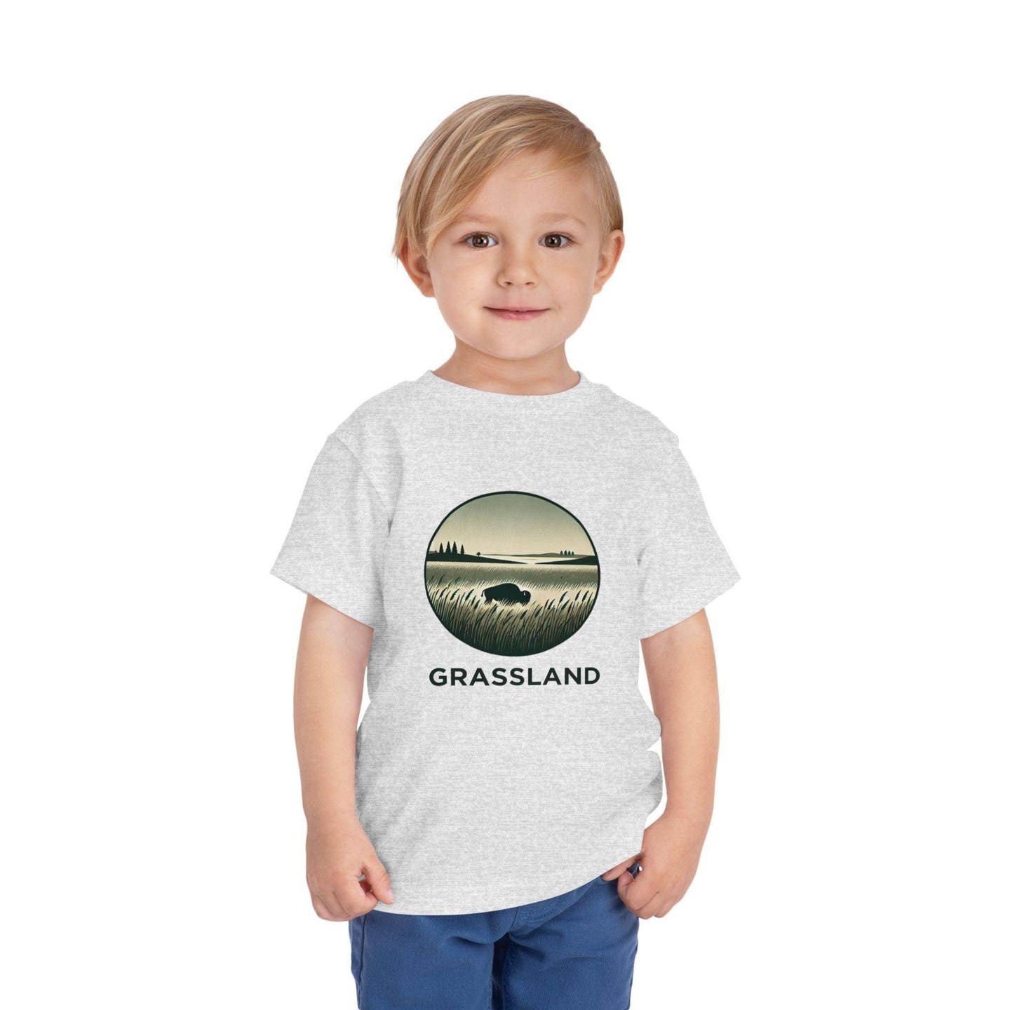 Grassland Biome - Toddler Short Sleeve - Brightsee