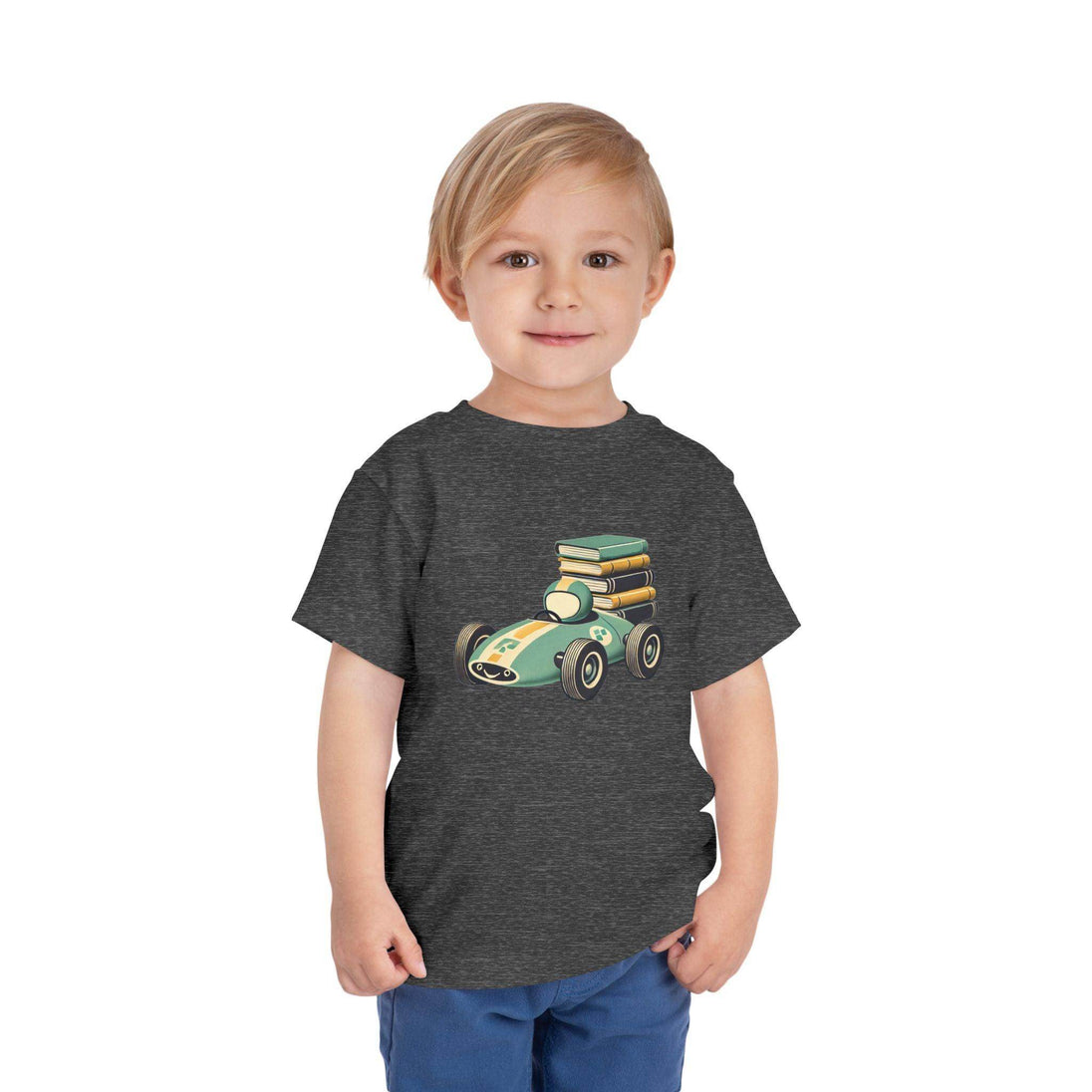 Book Delivery Race Car - Toddler Short Sleeve - Brightsee