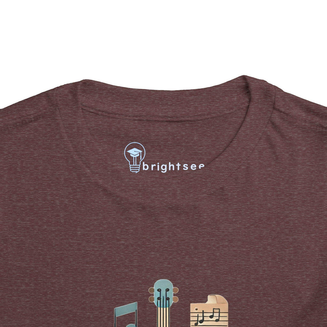 Future Musician Guitar Note - Toddler Short Sleeve - Brightsee