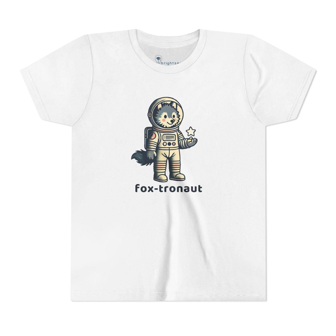 Fox-tronaut - Youth Short Sleeve - Brightsee