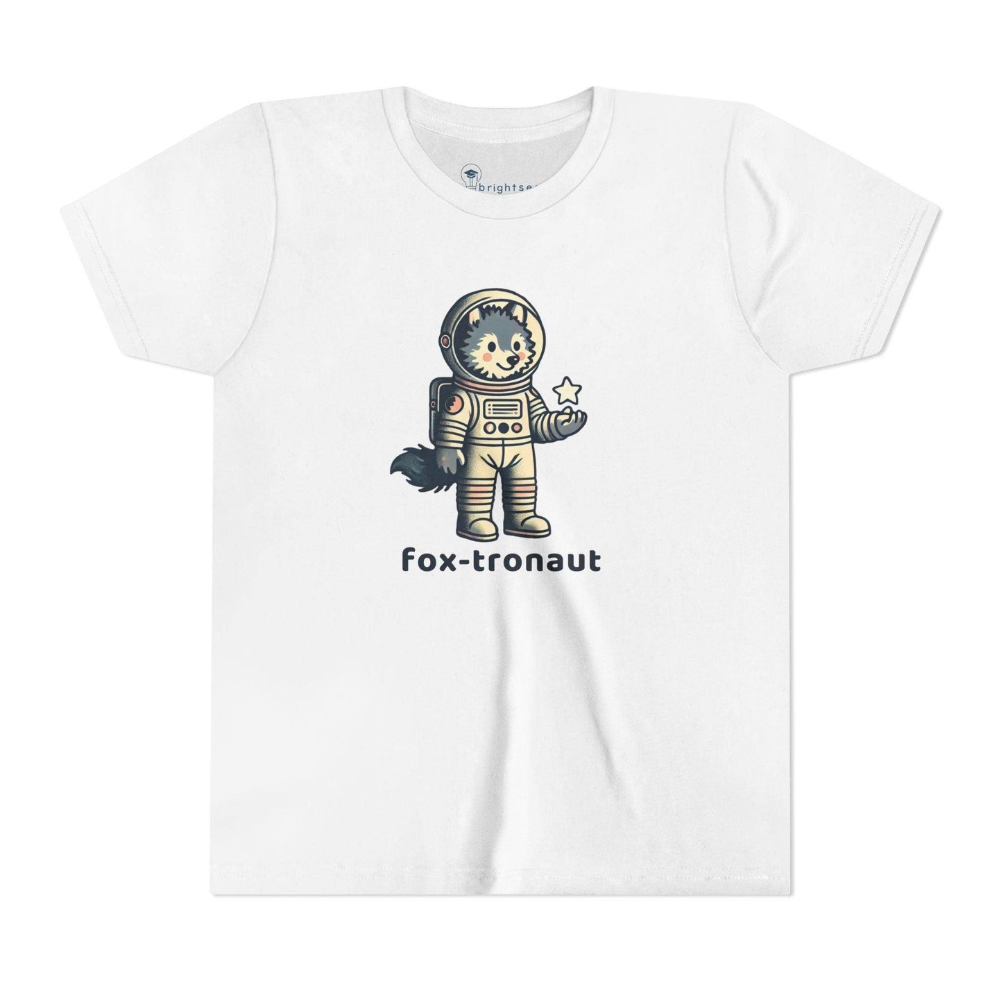 Fox-tronaut - Youth Short Sleeve - Brightsee