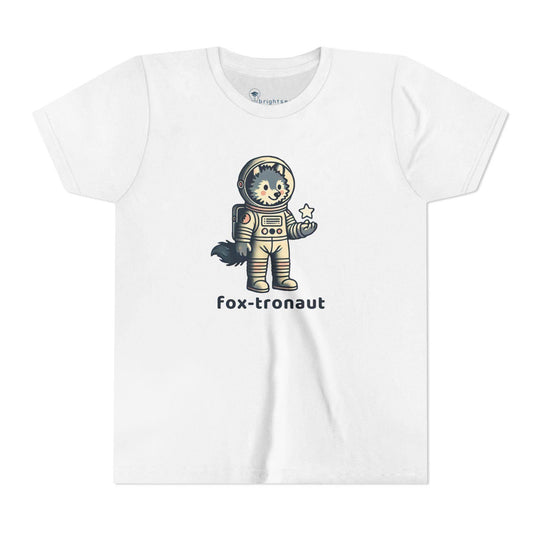 Fox-tronaut - Youth Short Sleeve - Brightsee