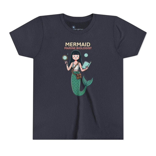 Mermaid Marine Biologist - Youth Short Sleeve - Brightsee