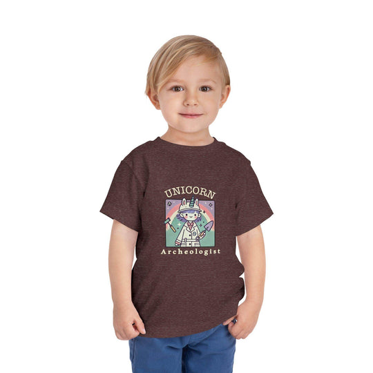 Unicorn Archeologist - Toddler Short Sleeve - Brightsee
