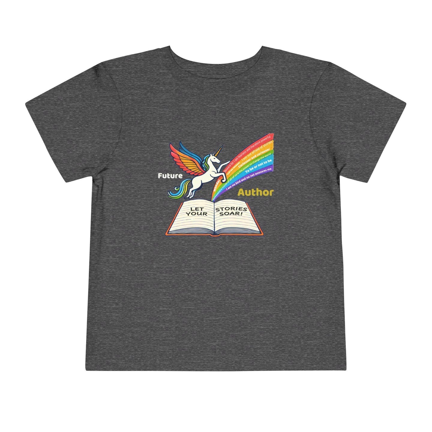 Future Author Alicorn - Toddler Short Sleeve - Brightsee