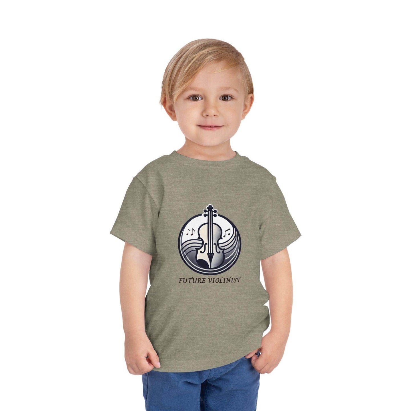Future Violinist - Toddler Short Sleeve - Brightsee