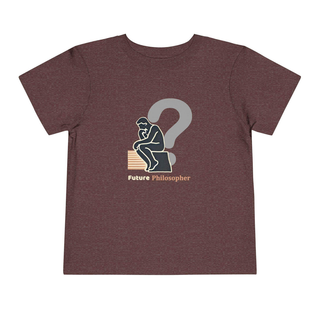Future Philosopher Thinker - Toddler Short Sleeve - Brightsee
