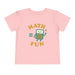 Math is Fun Cute Calculator - Toddler Short Sleeve - Brightsee