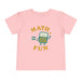 Math is Fun Cute Calculator - Toddler Short Sleeve - Brightsee