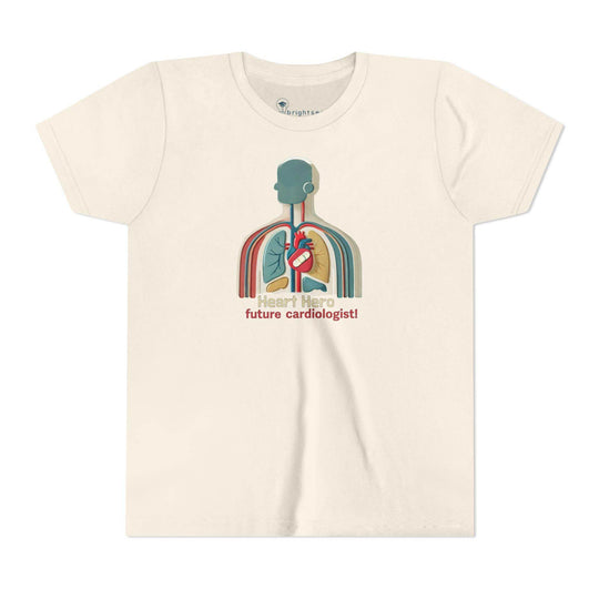 Future Cardiologist - Heart Bandage - Youth Short Sleeve - Brightsee