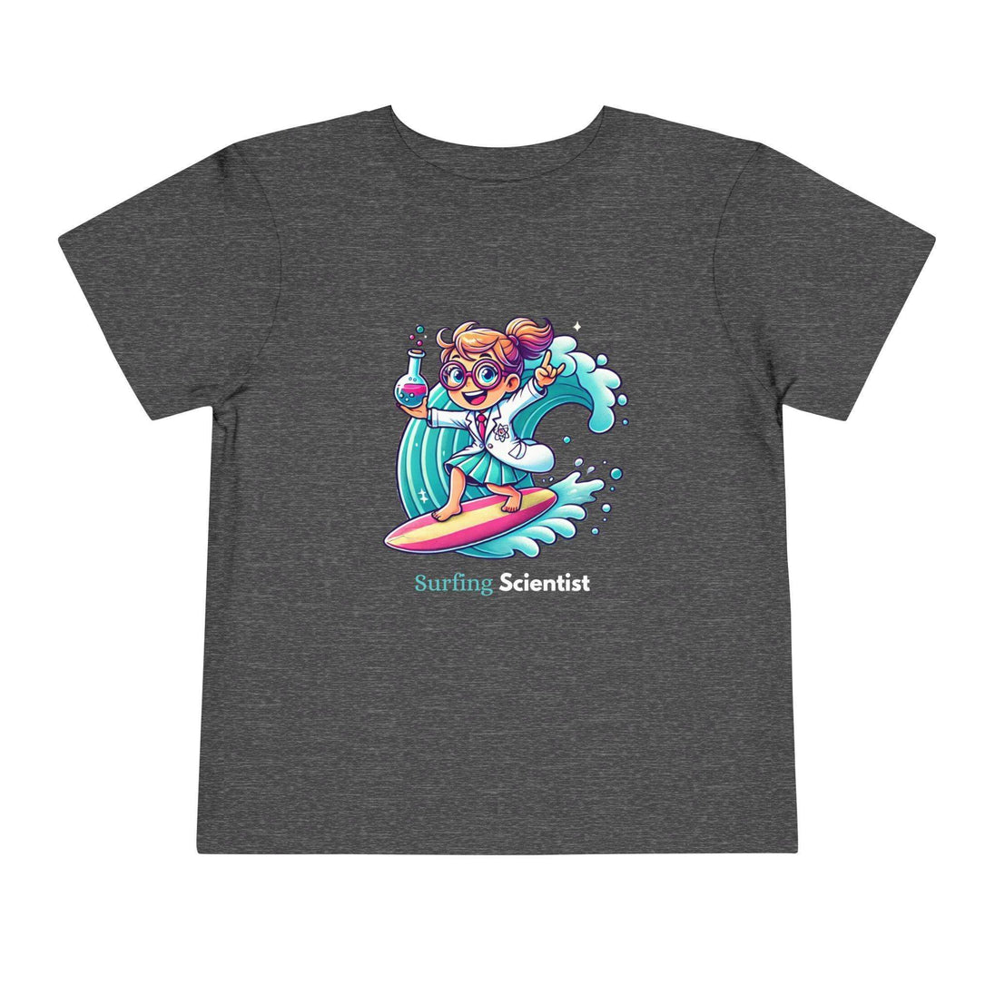 Surfing Scientist Hang Ten - Toddler Short Sleeve - Brightsee