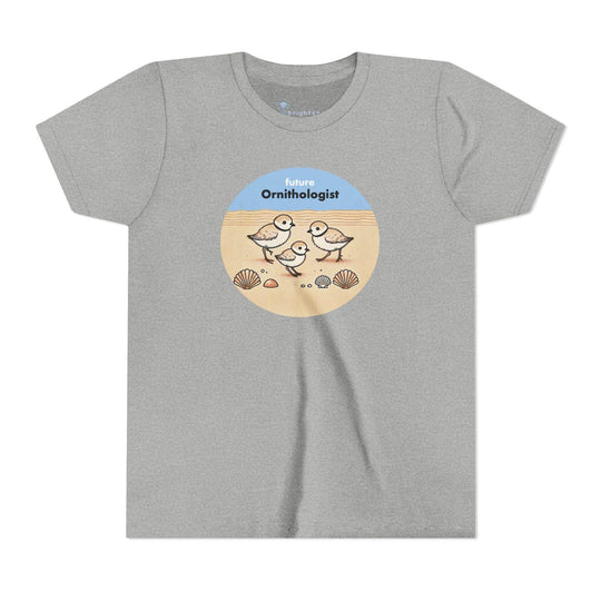Future Ornithologist Plover - Youth Short Sleeve - Brightsee