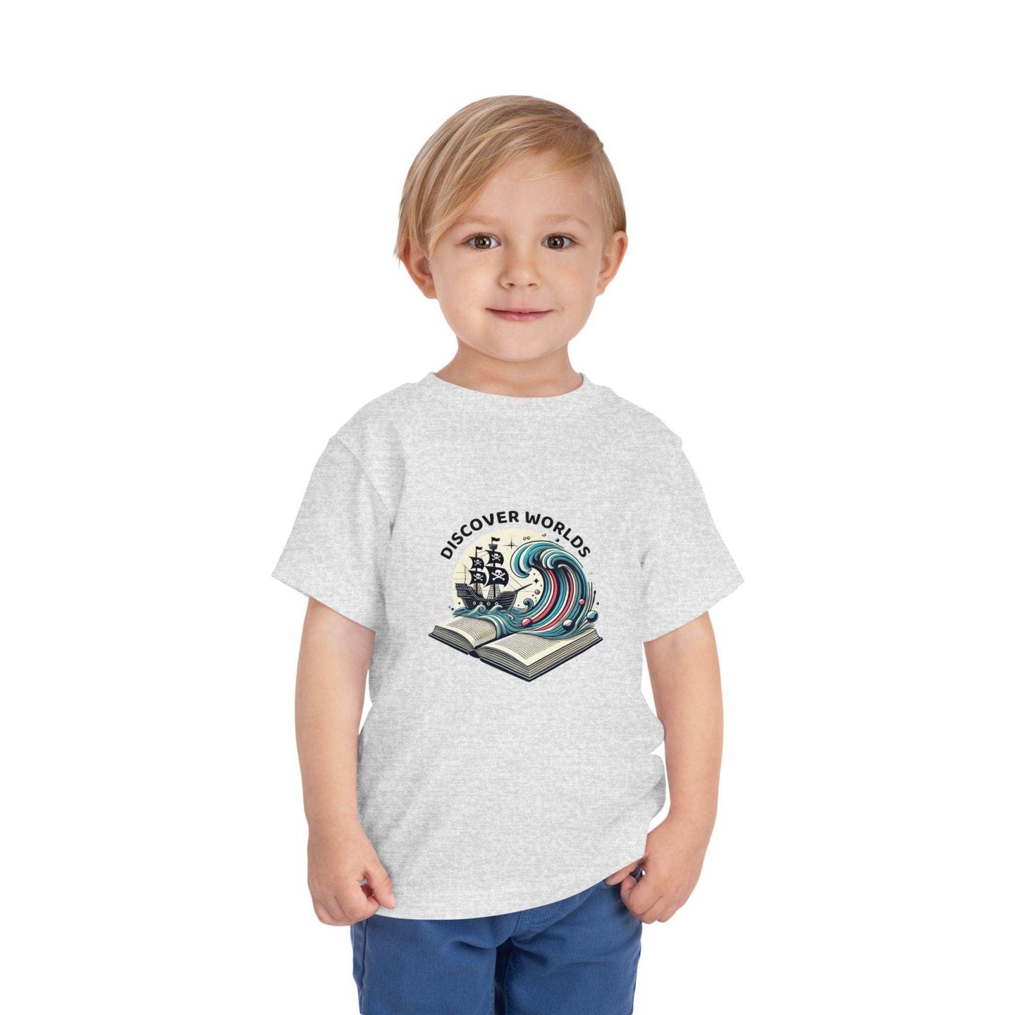 Discover Worlds - Pirate Ship - Toddler Short Sleeve - Brightsee