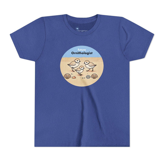 Future Ornithologist Plover - Youth Short Sleeve - Brightsee