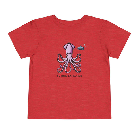 Future Explorer Squid - Toddler Short Sleeve - Brightsee