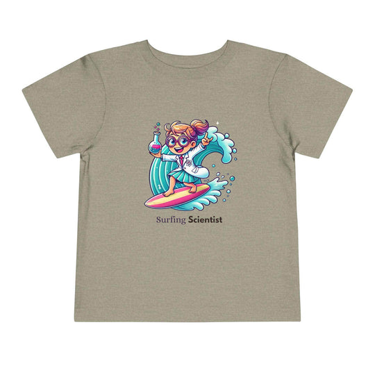 Surfing Scientist Hang Ten - Toddler Short Sleeve - Brightsee