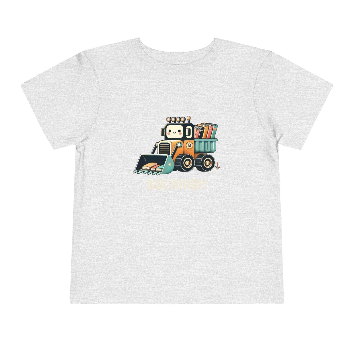 Book Delivery Bulldozer - Toddler Short Sleeve - Brightsee