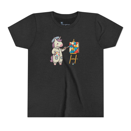 Painting Unicorn - Youth Short Sleeve - Brightsee