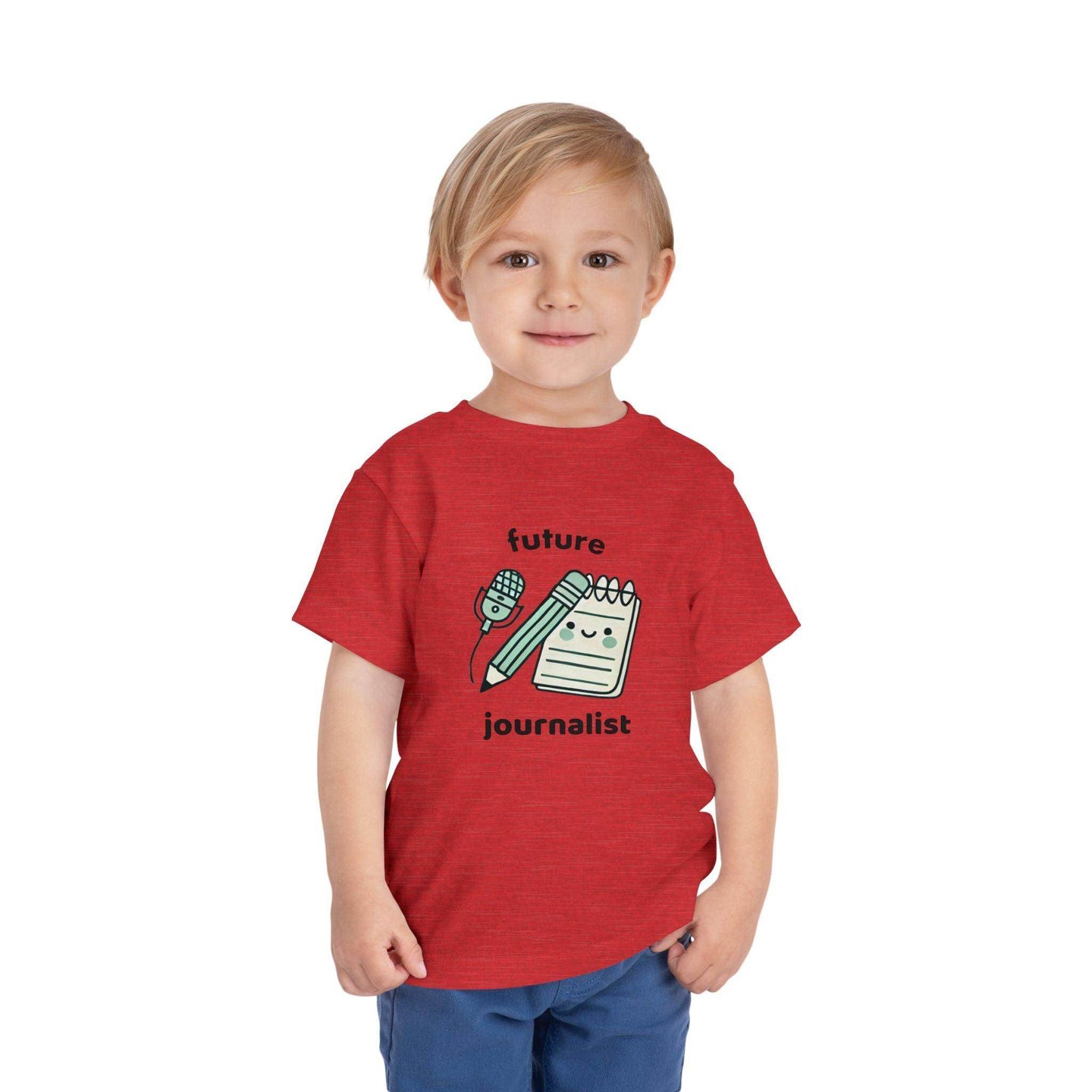 Future Journalist Cute - Toddler Short Sleeve - Brightsee