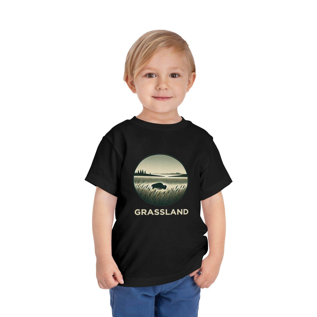 Grassland Biome - Toddler Short Sleeve - Brightsee