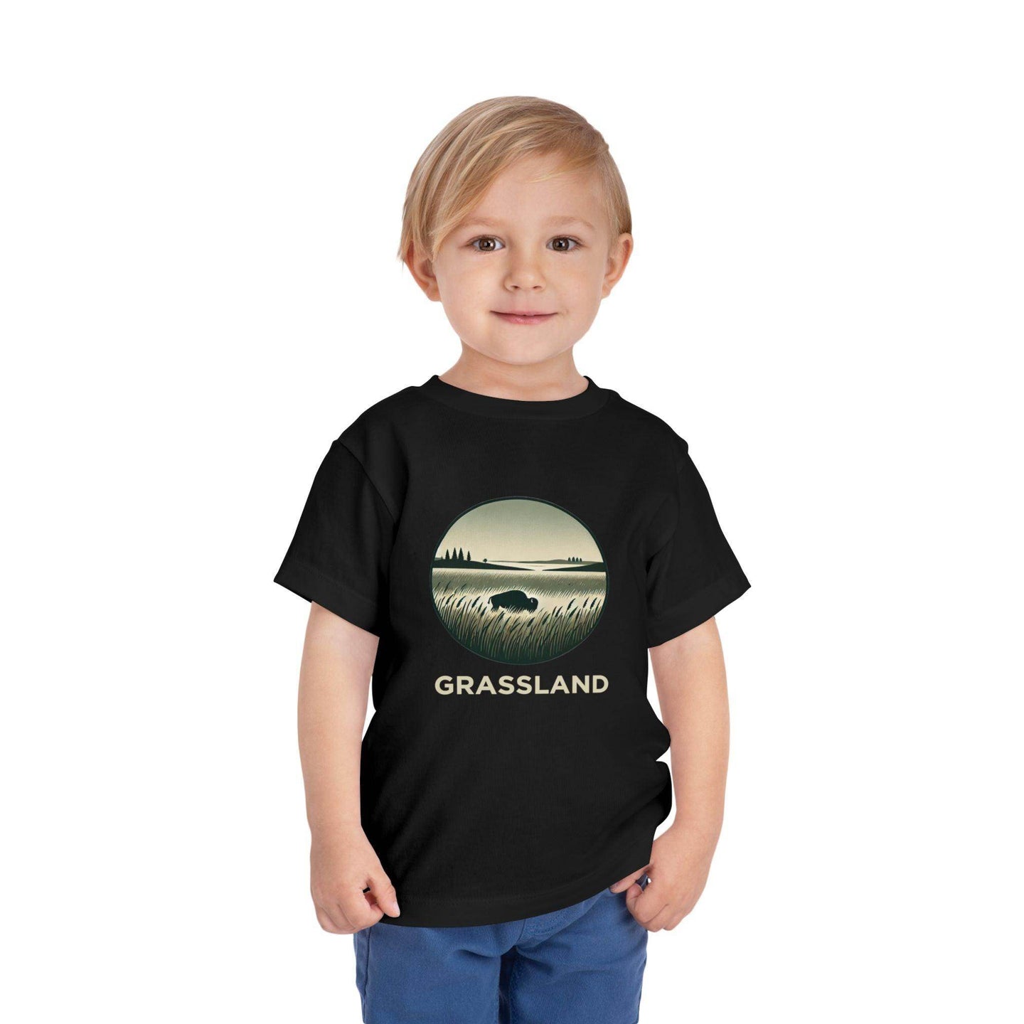 Grassland Biome - Toddler Short Sleeve - Brightsee