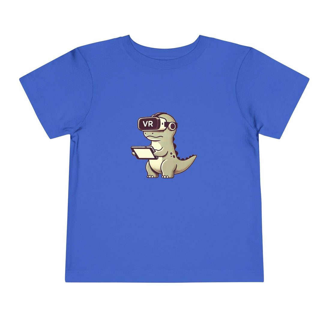 VR Dinosaur - Toddler Short Sleeve Tee - Brightsee